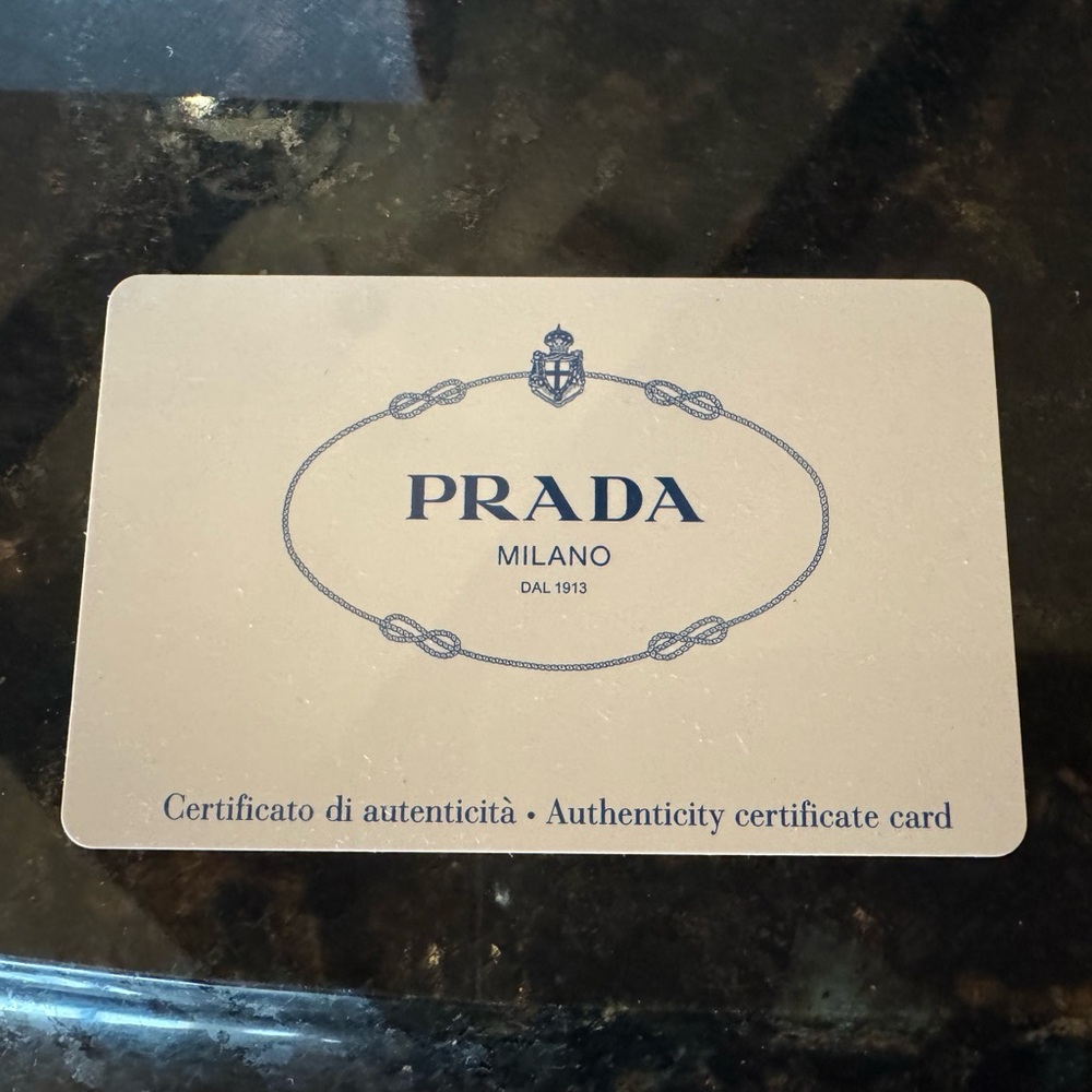 Prada PR17WS White Symbole Collection Sunglasses - Picture 2 of 8